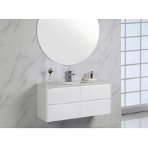 AULIC LEONA WALL HUNG VANITY CERAMIC TOP